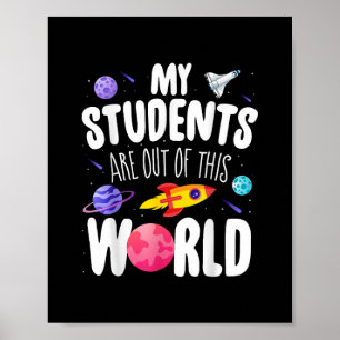 Witziges Lehrer-T-Shirt, das meine Schüler aus die Poster