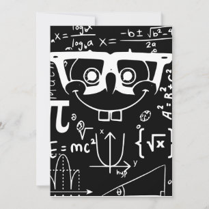 witziges Mem djokes mathematisch-fröhliches Gesich Einladung