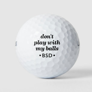 Witziges Personalisiert Spielen Sie nicht mit mein Golfball