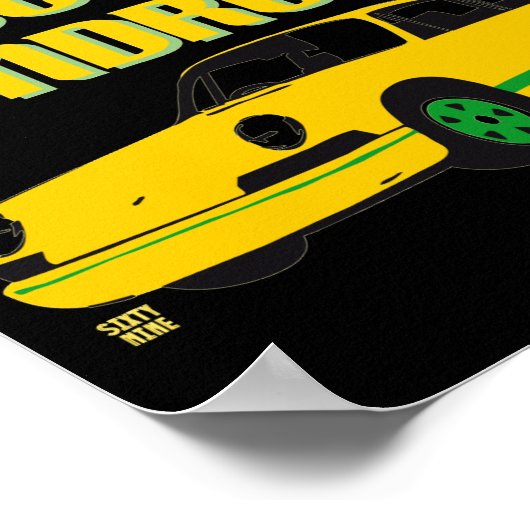 witziges Poster "KLEINE PECKER..." (Ecke)