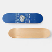 witziges Skateboard "DUCT TAPE...2" (Horizontal)
