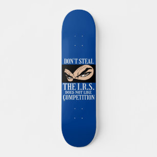 witziges Skateboard "STEHT NICHT... 2"