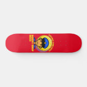 witziges Skateboard "SUPPORT YOCAL DONUT SHOP" (Horizontal)