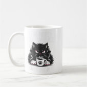 Witziges Sprichwort, ich bin hier, ich bin erwacht Kaffeetasse (Links)