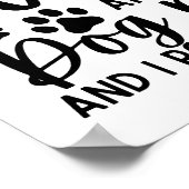 Witziges Sprichwort Ich habe zwei Titeln Tante und Poster (Ecke)