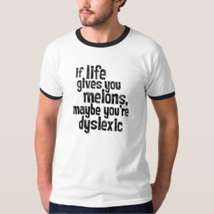 Witziges Sprichwort, wenn das Leben dir Melonen gi T-Shirt