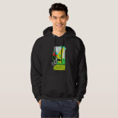 Witziges UFO-Moo-Witz Hoodie (Vorne ganz)