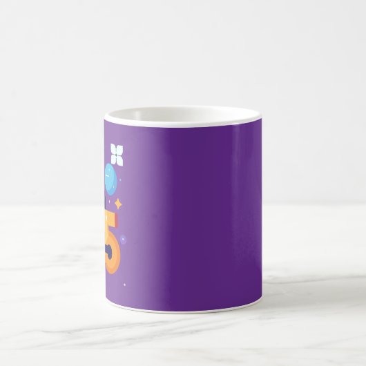 Witziges und witziges Grafikdesign 2025 Kaffeetasse (Mittel)