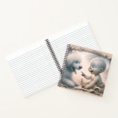 Witziges, was mein Baby gesagt hat Notizblock (Innenseite)