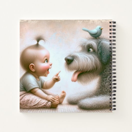 Witziges, was mein Kind gesagt hat Notizblock (Rückseite)