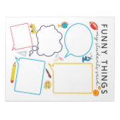 Witziges, was meine Schüler sagten Notizblock (Vorderseite)