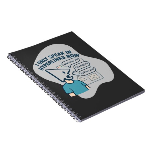 Witziges Zeichentrickzeichen mit Mauszeigerkopf Notizblock (Rechte Seite)