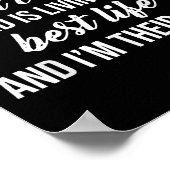 Witziges Zitat, das ich gerne hören möchte, aber n Poster (Ecke)