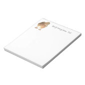 Witziges Zitat, das Leben wirft Lemon, Ente, Spaß Notizblock (Rotiert)