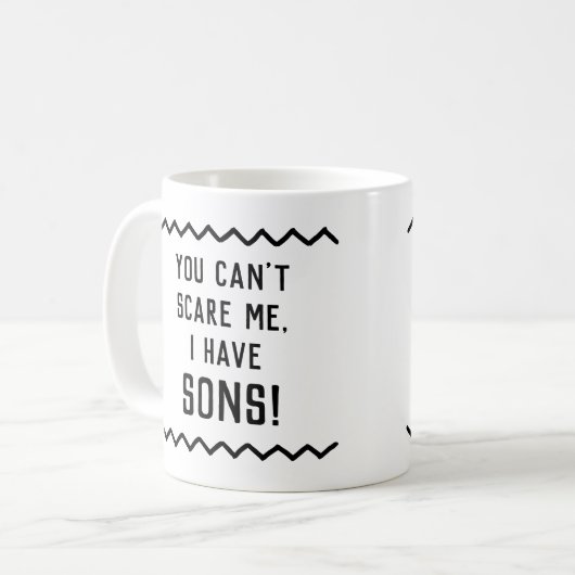 Witziges Zitat, dass du mir nichts ausmachen kanns Kaffeetasse (Vorderseite Links)