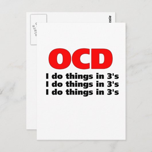 Witziges Zitat Postkarte (Vorne/Hinten)