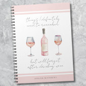 Witziges Zitat vergessen zu tun Notizblock