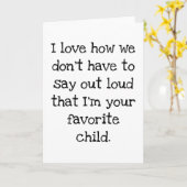 Witzigste Karte für Mama (US) (Gelbe Blume)