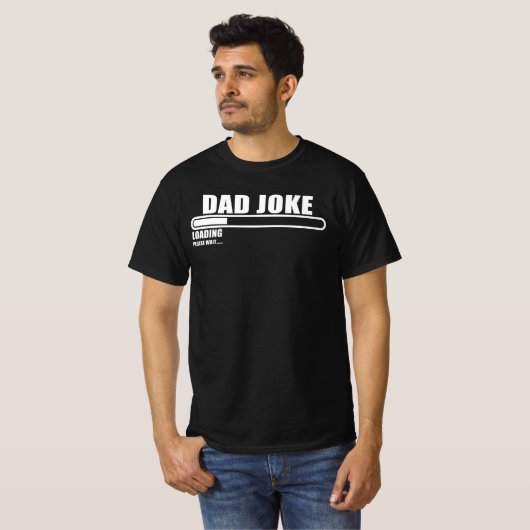 Witzladen bitte warten T-Shirt (Vorne ganz)