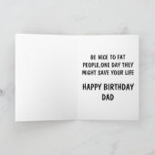 Witzpapa Karte (Innenseite)