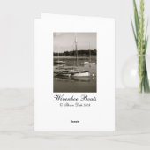 Wivenhoe Boote Karte (Rückseite)