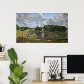Wivenhoe Park, Essex by John Constable Poster (Heimbüro)
