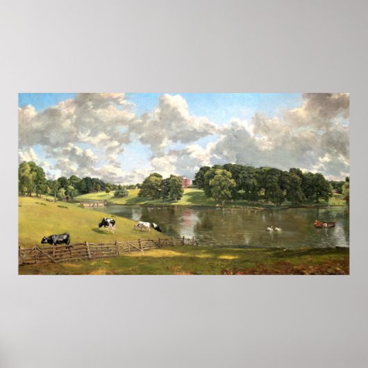 Wivenhoe Park, Essex - John Constable Kunst Poster (Vorne)