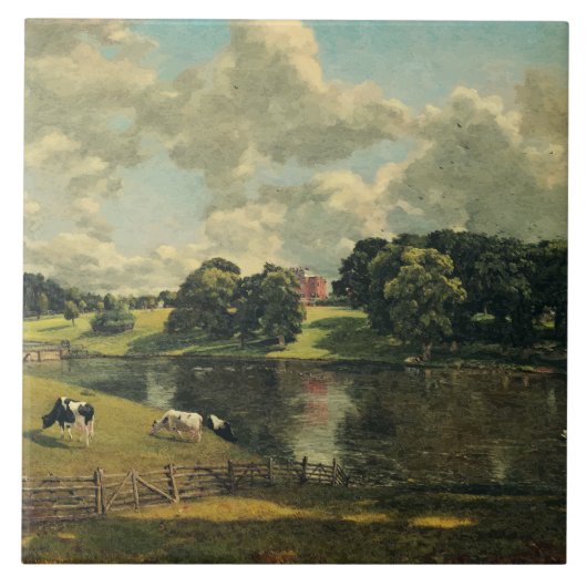 Wivenhoe Park von John Constable Fliese (Vorderseite)