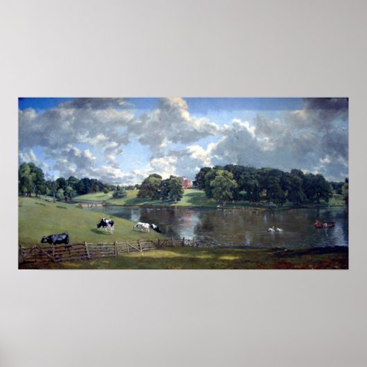 Wivenhoe Park von John Constable Poster (Vorne)