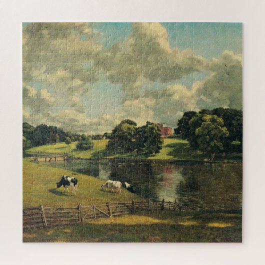Wivenhoe Park von John Constable Puzzle (Vertikal)