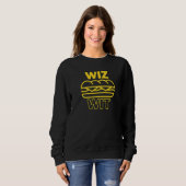 Wiz Wit Philly Cheesesteak Käse Steak Whiz mit Sweatshirt (Vorne ganz)