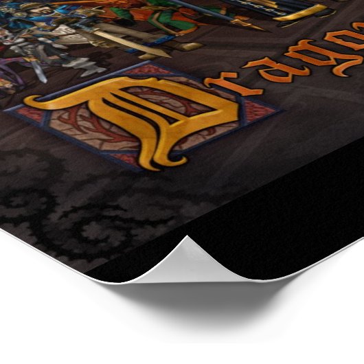Wizard101 DragonSpyre Poster (Ecke)