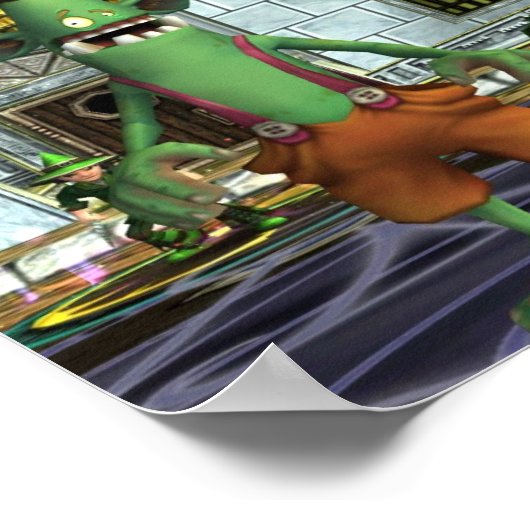 Wizard101 Gobbler Poster (Ecke)