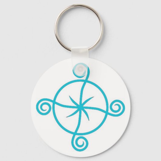 Wizard101 Ice Schlüsselanhänger (Vorderseite)