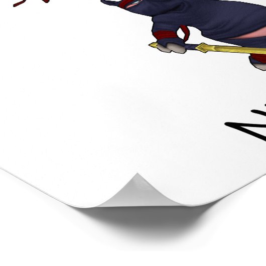 Wizard101 Ninja Pigs Poster (Ecke)