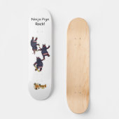 Wizard101 Ninja Schwein-Felsen-Skateboard Skateboard (Vorderseite)