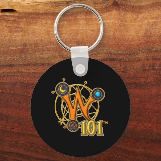Wizard101 Schlüsselanhänger - Logo (Vorderseite)
