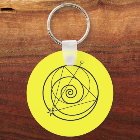 Wizard101 Spiral-Schlüsselanhänger Schlüsselanhänger (Vorderseite)