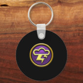 Wizard101 Storm School Schlüsselanhänger (Vorderseite)