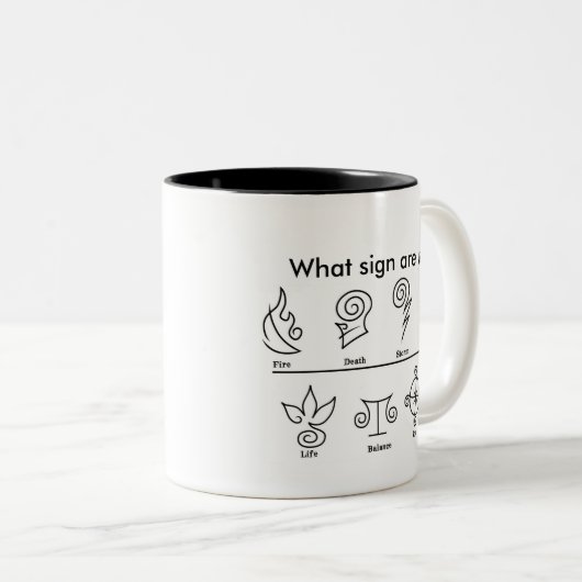 Wizard101, welches Zeichen Sie sind? Tasse (VorderseiteRechts)