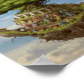 Wizard101 Wizard City Concept Poster (Ecke)