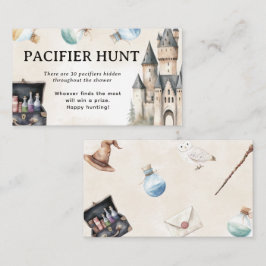 Wizard Baby Showroom Schnuller Jagd Spiel Begleitkarte