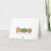 Wizard Birthday Card Karte (Rückseite)