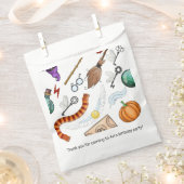 Wizard Birthday Party Geschenktütchen (Ausgeschnitten)
