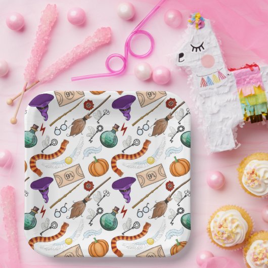 Wizard Birthday Party Pappteller (Party)