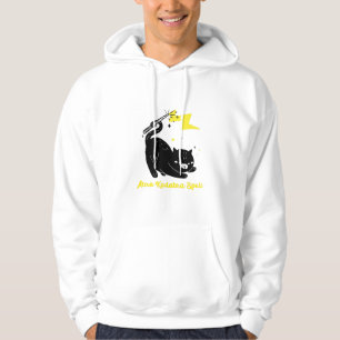 Wizard black cat - Abra Kadabra Zauberspruch Hoodie