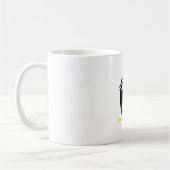 Wizard black cat - Abra Kadabra Zauberspruch Kaffeetasse (Links)