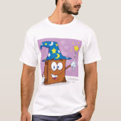 Wizard Book Mens T - Shirt (Vorderseite)