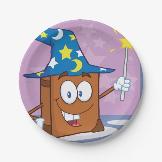Wizard Book Paper-Teller Pappteller (Vorderseite)