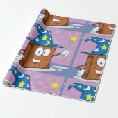 Wizard Book Wrapper Geschenkpapier (Ungerollt)